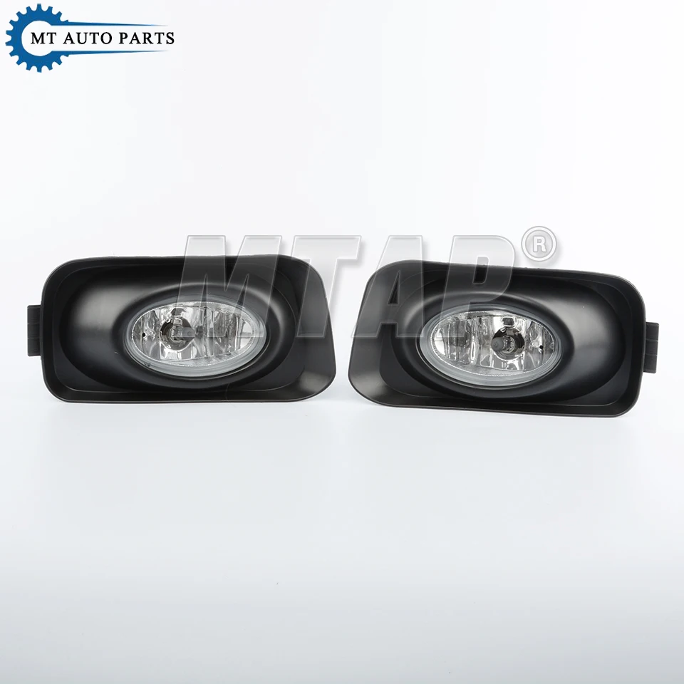 MTAP Car Front Bumper Fog Lamps Halogen Fog Light For HONDA ACCORD EURO CL7 CL9 2003 2004 2005 2006 2007 2008 Front Foglight