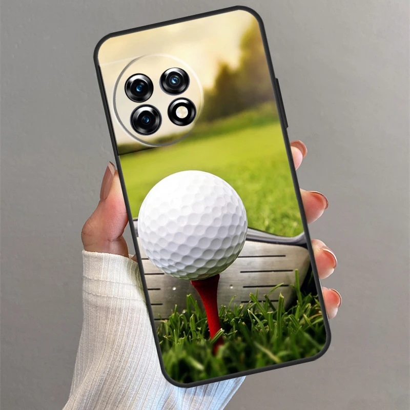 Golf Course Field For OnePlus 11 10 9 8 Pro 8T 9R 10T Ace Phone Case For OnePlus Nord 2 2T N10 N20 CE 3 Lite