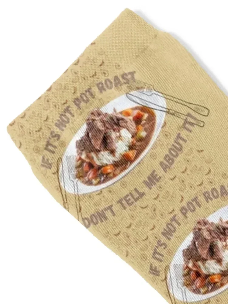 Pot Roast Socks retro Thermal man winter hip hop heated Man Socks Women's