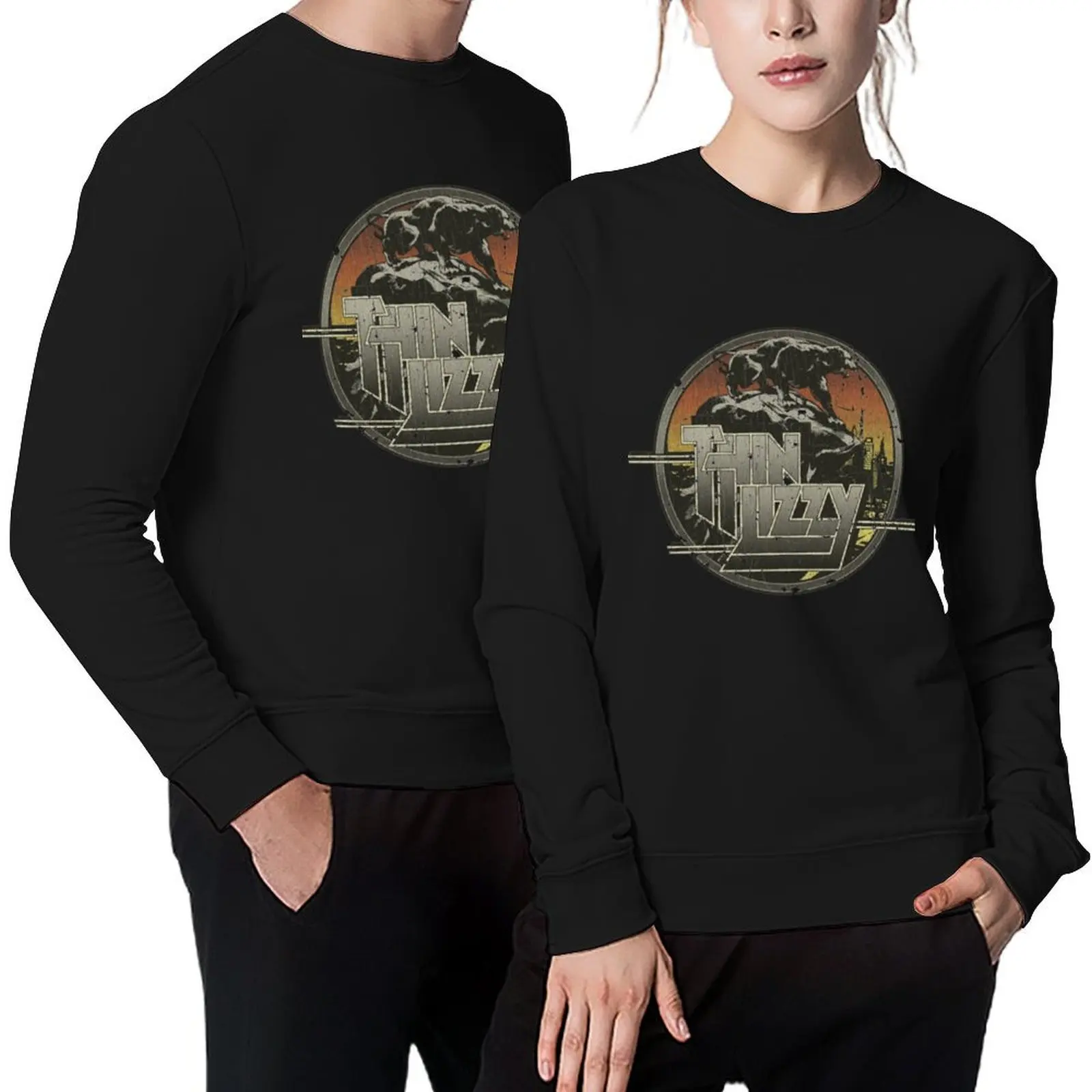 

Thin Lizzy Nightlife 1974 T-Shirt Pullover men's clothing tracksuit men blouse fashion men sweatshirts for men
