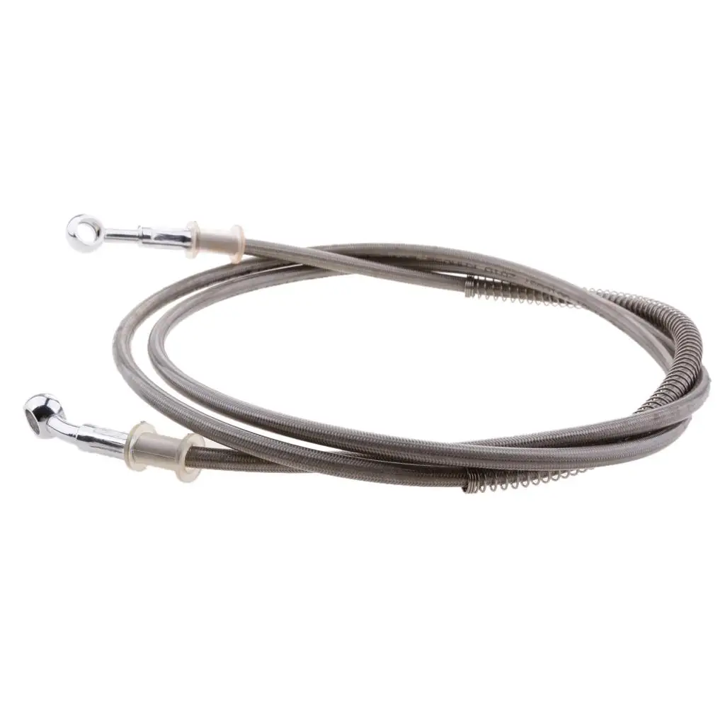 

200cm Braided Brake Clutch Oil Hose Line Pipe Fit for Most Motorcycle