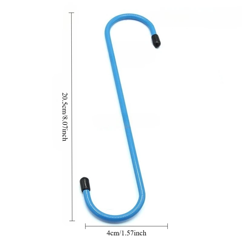 Blue Durable Brake Caliper Hanger with Rubber Cap - Reduces Damage To The Brake Hose During Suspension Work