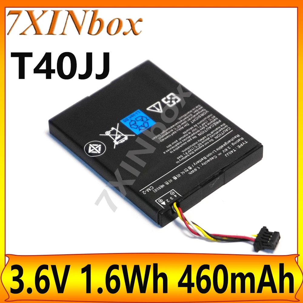 7XINbox T40JJ 70K80 H132V 3.6V 1.6Wh 500mAh OEM Battery For DELL PERC RAID H710 H710P H730 H810 H830