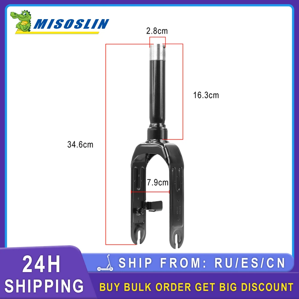 

High Quality Original E-Scooter Aluminum Alloy Front Wheel Bracket for Segway Ninebot Max G30 G30D G30LP Replacement Parts