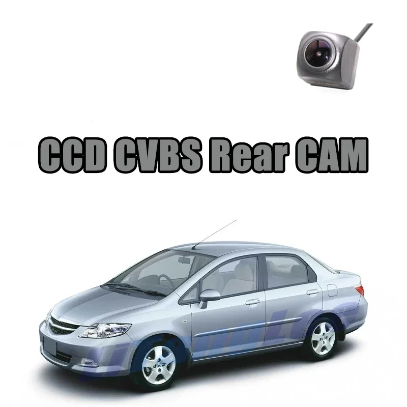 

For Honda City 4D 2003~2009 Car Rear View Camera CCD CVBS 720P Reverse Night Vision WaterPoof Parking Backup CAM
