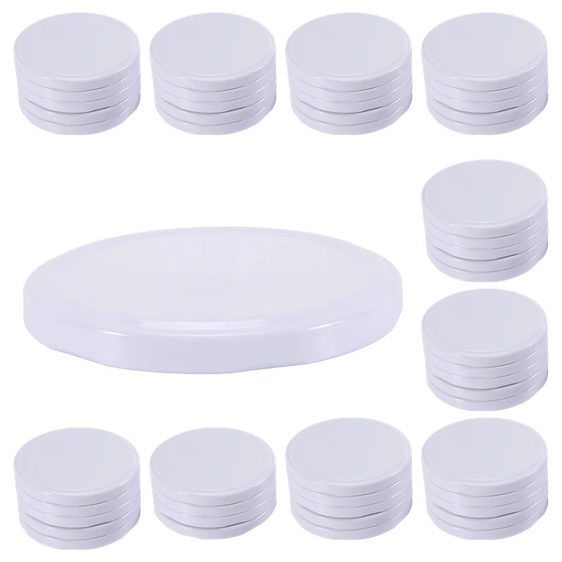50Pcs Screw Lids Type 82 Replacement Preserving Jars Twist Off Lid for Jam