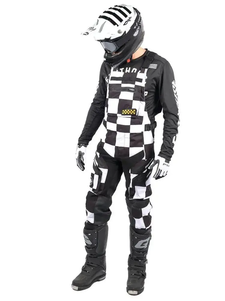 AliExpress fasthouse 2025 FH MX Off Road Motocross Gear Set Moto Kit FH Enduro Jersey Set Dirt Bike Combos Motorcycle Suit