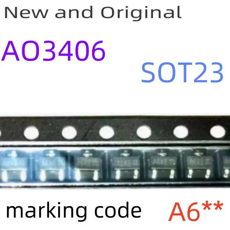 

AO3406 SOT23 30V N-Channel Enhancement Mode Field Effect Transistor marking code