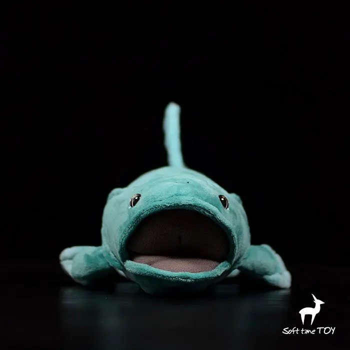 Carpentaurus,prehistoric Stuffed,lance-tailed Fish Simulation Animal Knickknack,Small Ornaments and Miniature Models