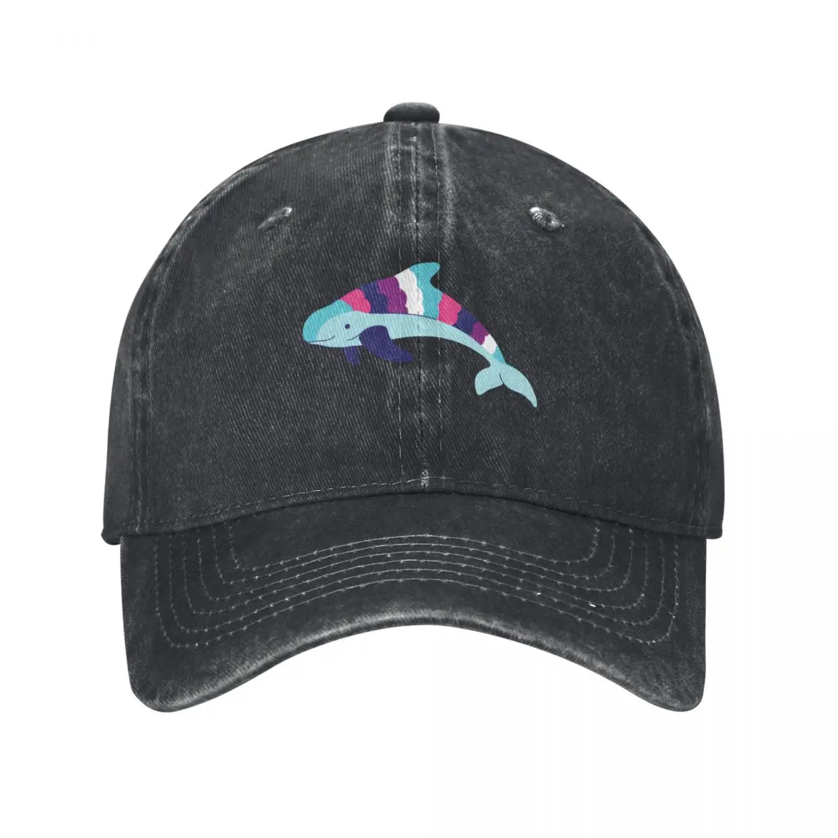 porpoise, whale, dolphins, marine life, save the vaquita- vaquita Baseball Cap beach hat Beach Bag Custom Cap Mens Caps Women's