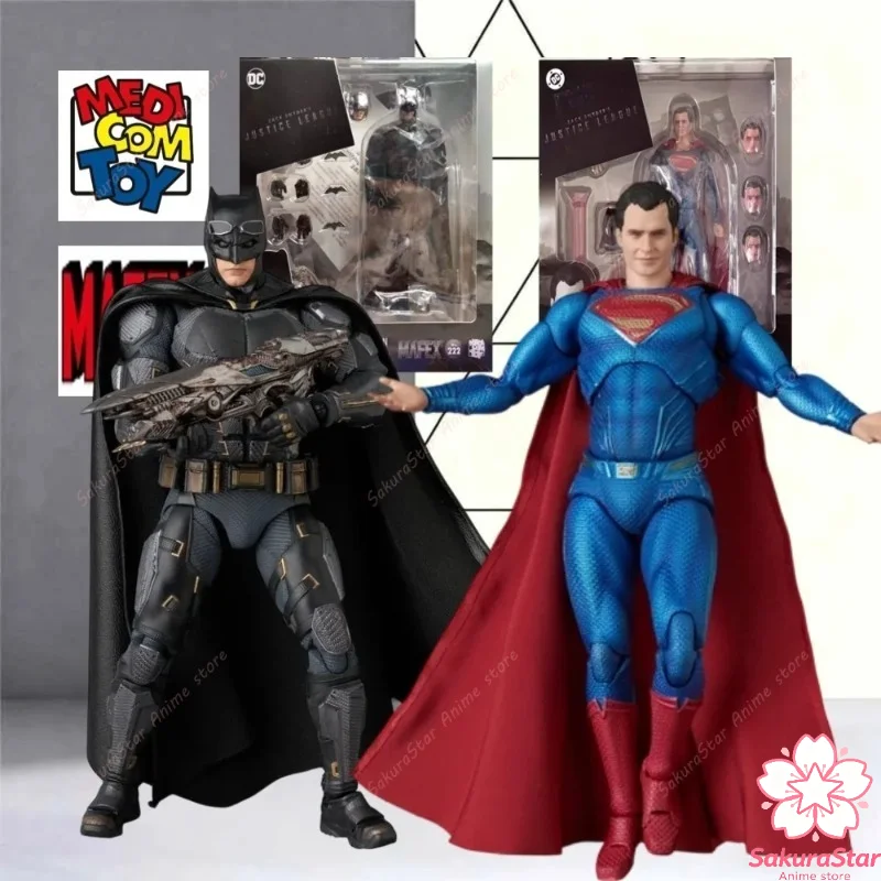 

【In stock】MAFEX No.272 Batman Tactical Suit & No.273 Knightmare Superman Zack Snyder’s JL Articulated Collectible Figure