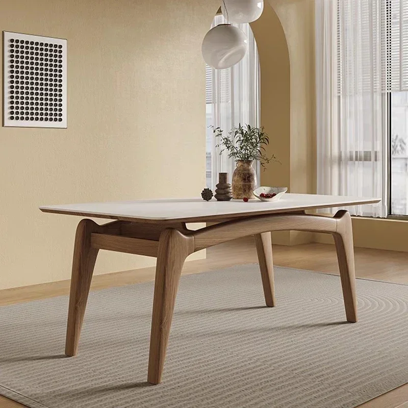 

Консольный центральный обеденный стол для конференций, сада, мрамора, обеденный стол на открытом воздухе, стол для прихожей Mesa Comedor Cozinha, мебель для дома