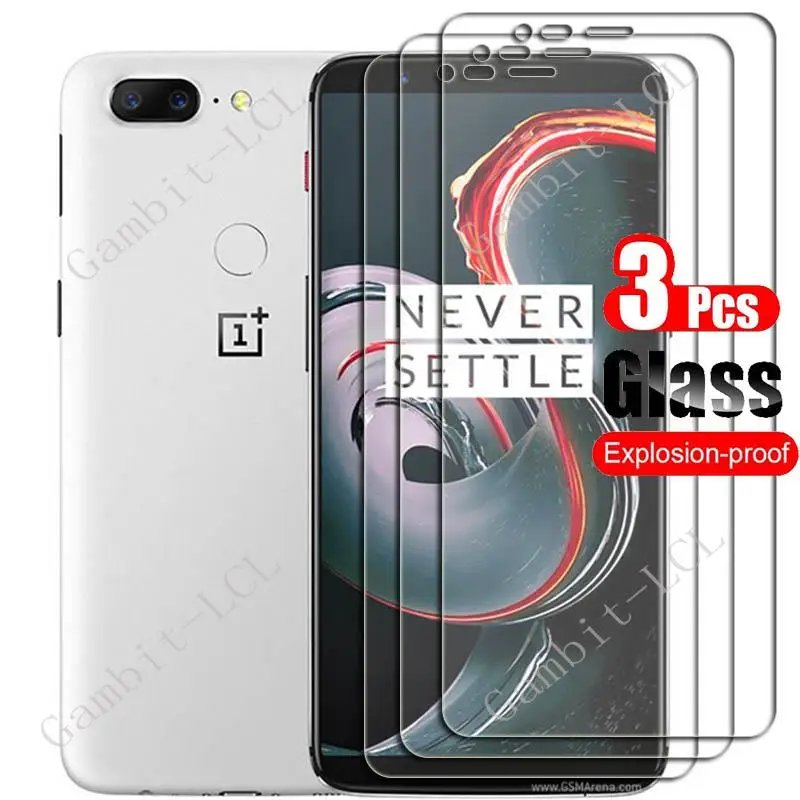 3 szt. Szkło hartowane do OnePlus 5 T 6.01 "folia ochronna na OnePlus5T 5 T jeden Plus A5010 zabezpieczenie ekranu