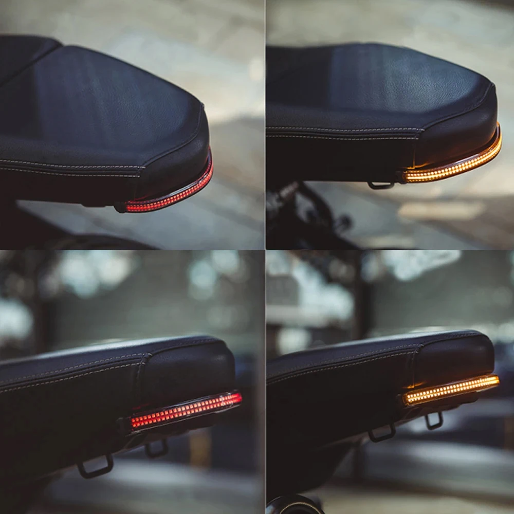 New For BMW R NINE T NINET RNINET RNINE T Scrambler Motorcycle License Plate LED Urban Turn Signal Holder Brake Tail Rear Light