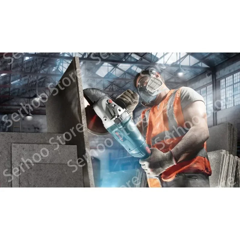 Professional 3212 Brushless Variable Speed Heavy Duty Big Angle Grinder 230mm