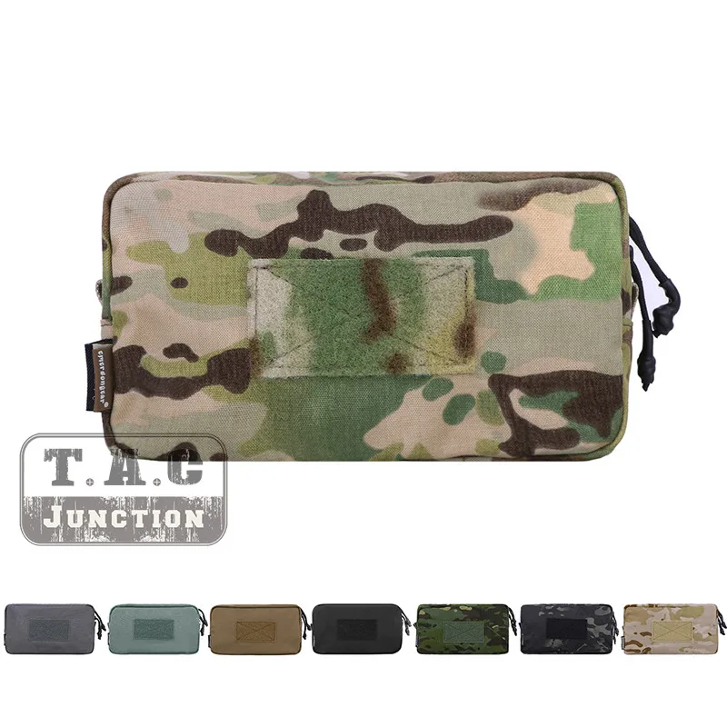 

Emerson Tactical MOLLE Horizontal Pouch Hook And Loop Two Way Attach 9"x 6"x 3 1/2" Utility Accessories Horizontal Military Bag