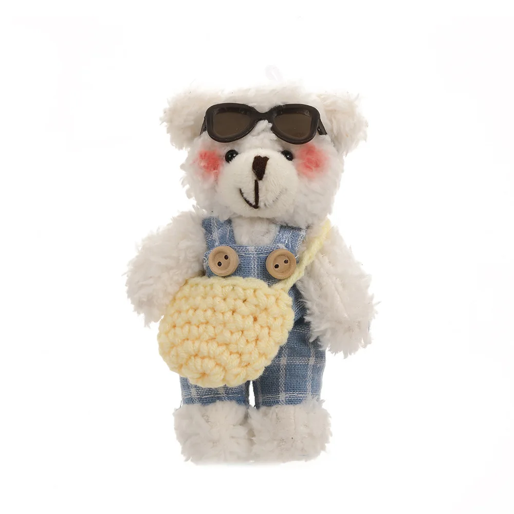 قلادة قطيفة، حقيبة كتف، نظارات شمسية، حقيبة ملابس كرتونية على شكل دب، سلسلة مفاتيح، دمية، إكسسوار هدايا للطلاب