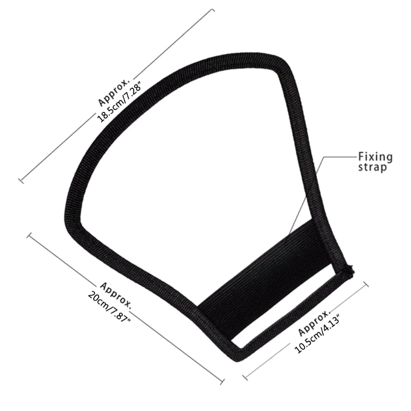 2-in-1 กล้องสะท้อนแฟลช Softbox สองด้านภาพแสงแฟลชแผงกระจายแสงสำหรับกล้องยี่ห้อส่วนใหญ่