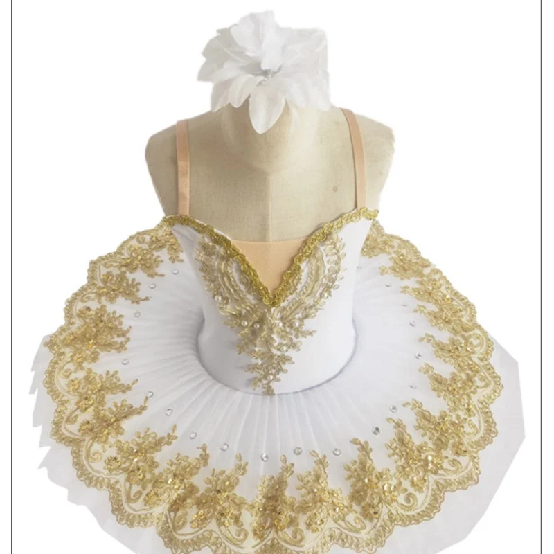 pd07136-ガールズ-バレエ-チュチュドレス-キッズ-ダンスコスチューム-ステージパフォーマンスと日常練習用