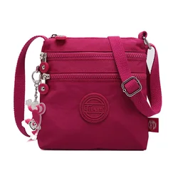 Crossbody Bag for Women Nylon Waterproof Shoulder Purse Messenger Bags Girl Lightweight Pocketbooks Travel Satchel