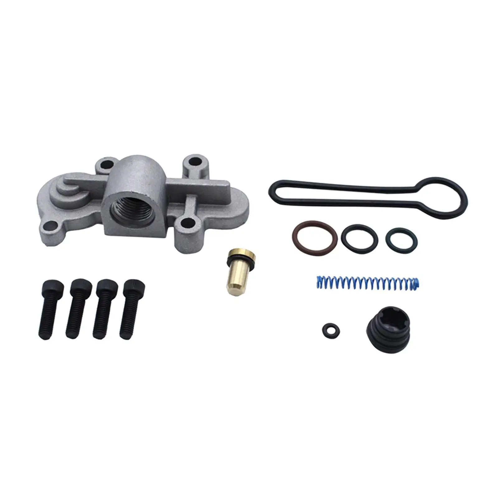 

Сменный комплект серебряного металлического регулятора давления топлива для Ford E350 F350 6.0L Diesel 2004-2010