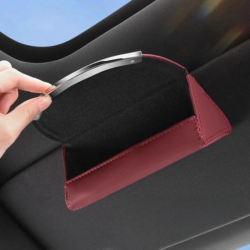 

For LEADINGIDEAL L9/L8/L7/L6/mega Car Glasses Clip Glasses Case Storage Car Visor Sunglasses Placement Rack car accessories