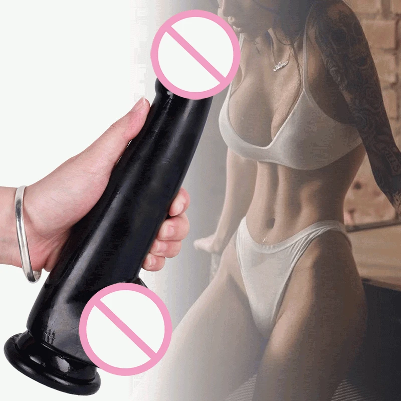 Soft Smooth Jelly Dildo Big Penis Dick BDSM Suction Cup Masturbator Fetish 18+ Sex Toys For Couple Crystal Anal Butt Plug Dildos