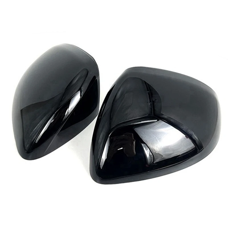 Glossy Black Rearview Side Mirror Cover Trim Accessory Parts Replace For Benz S C Class W223 W206 EQS 2021 2022 2023