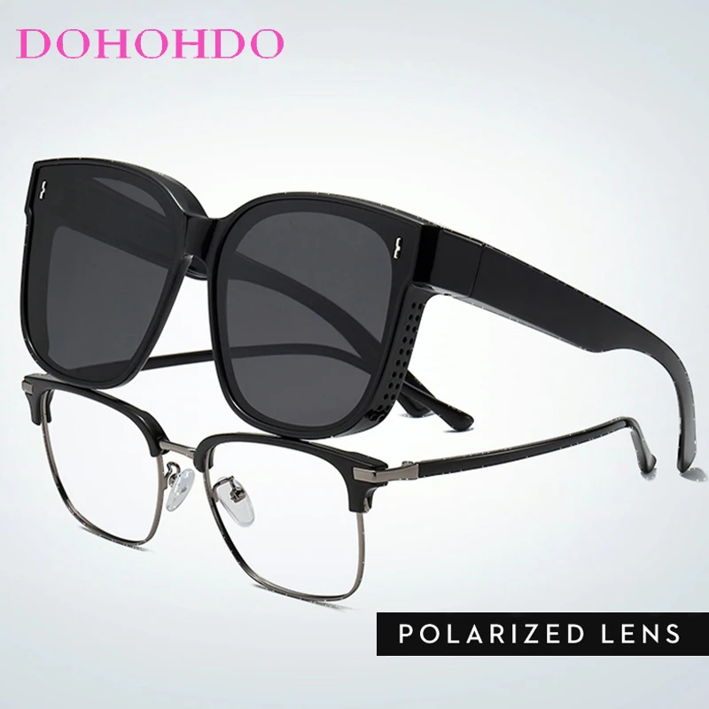 

Retro Night Vision Polarized Sunglasses Set Men Women Brand Designer Sports Driving Anti-Glare Fishing Goggles Unisex Очки UV400