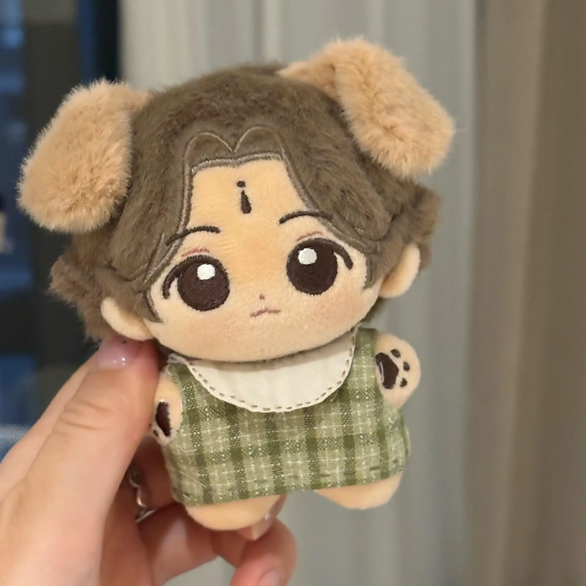 

Stuffed 10cm Anime The Sultan's Game Faraj's Stats Cartoon Plush Doll Toy COS Dress-up Children Adults Collectible Cotton Gifts