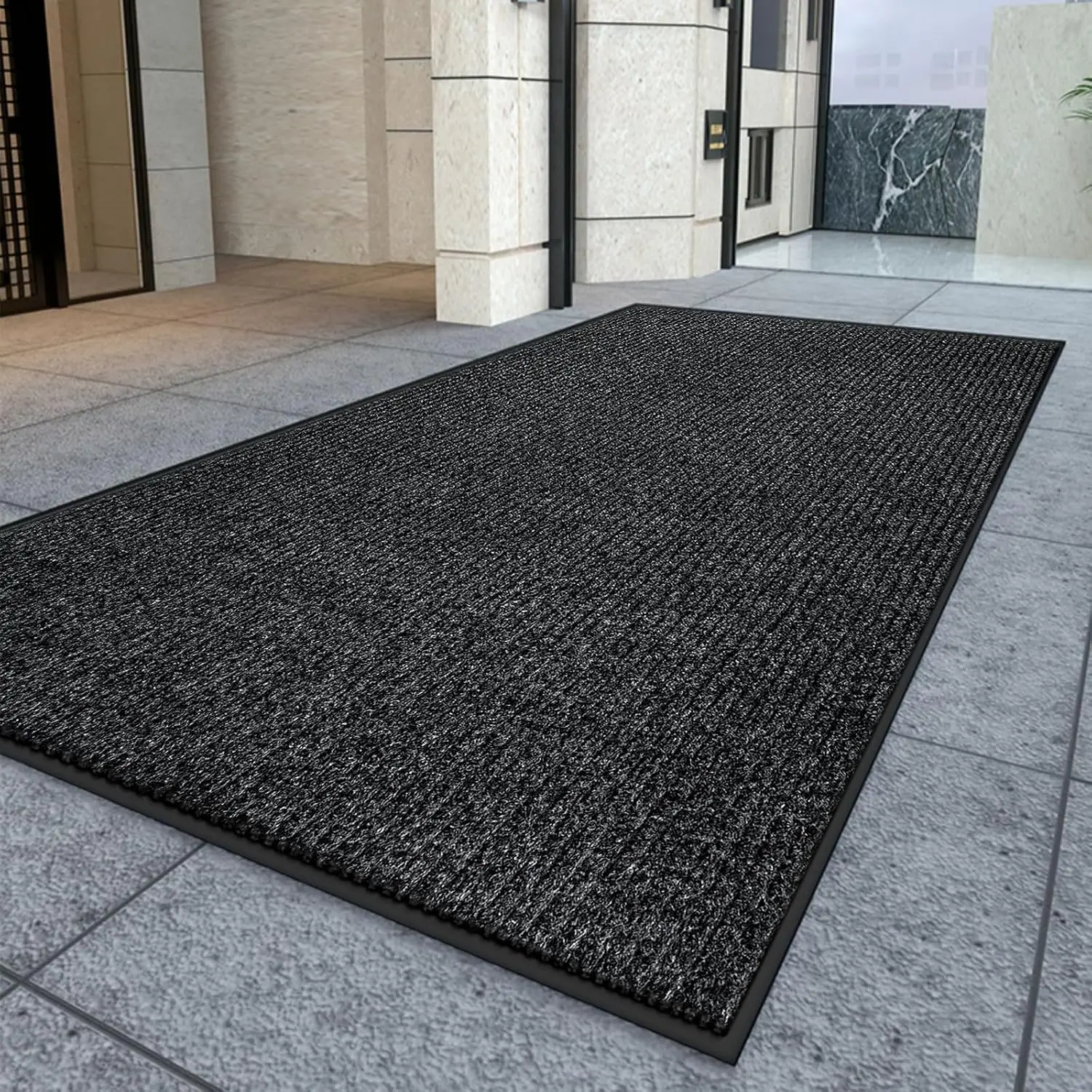 3' x 10' Front Door Mat, Indoor Outdoor Entrance Mat for Entryway and Home