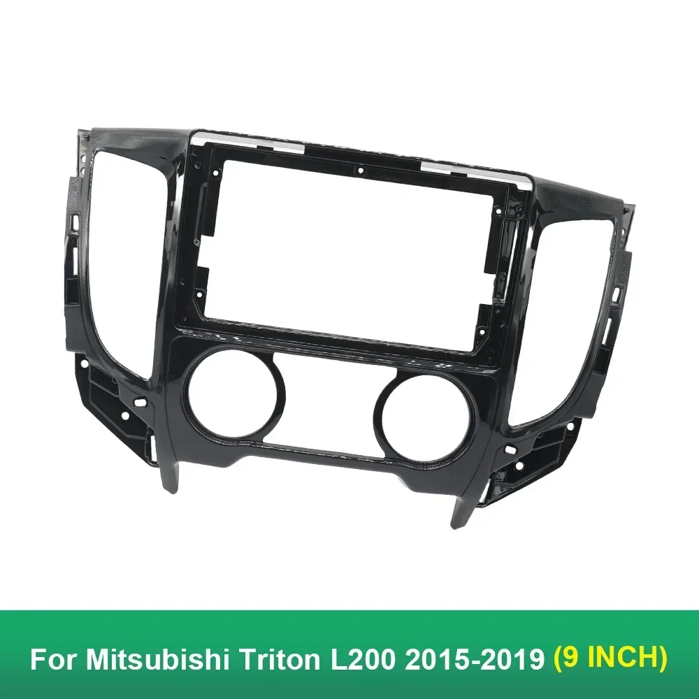 9 Inch Car Frame Fascia Adapter For Mitsubishi Triton L200 2015-2019 Android Radio Audio Dash Fitting Panel Kit