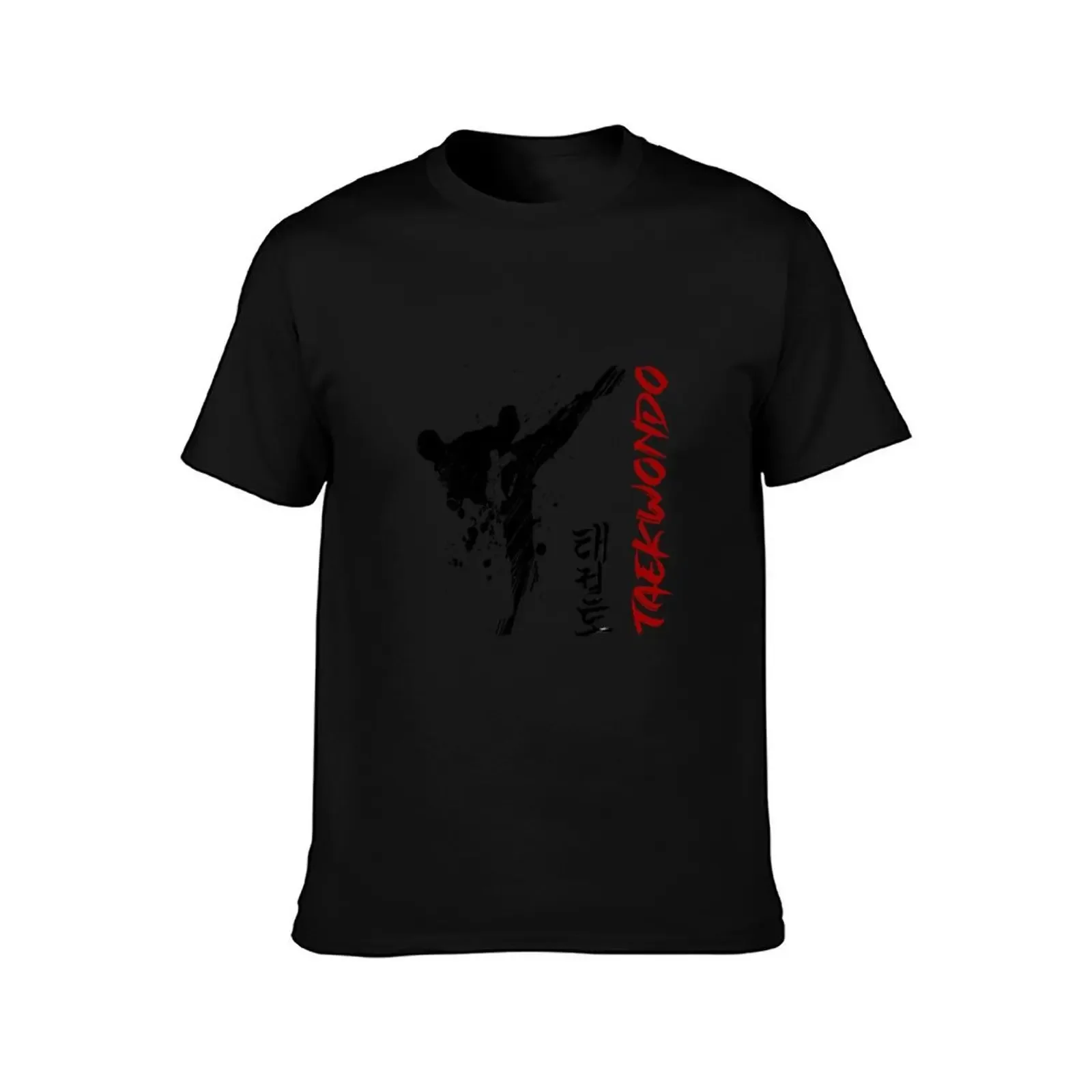 Taekwondo WTF / ITF design T-Shirt quick drying vintage animal prinfor boys shirts men image 2