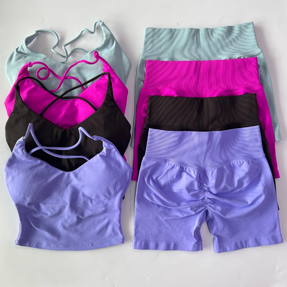 2 Pieces Gym Set Women Seamles - Yoga Fitness Kleidung ulasan dan harga