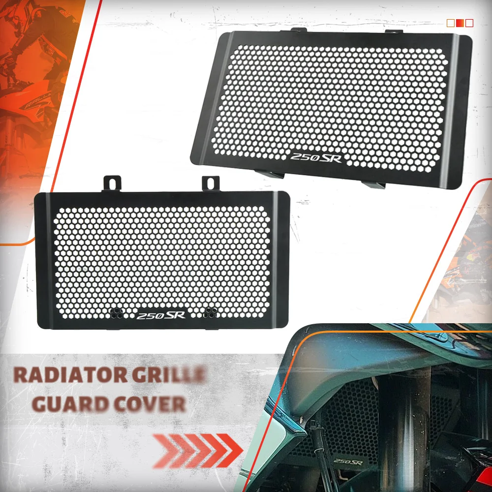 Для CFMOTO 250SR 250sr 2020-2021 решетка радиатора защитная крышка аксессуары для мотоциклов алюминий 250 SR 2020 2021