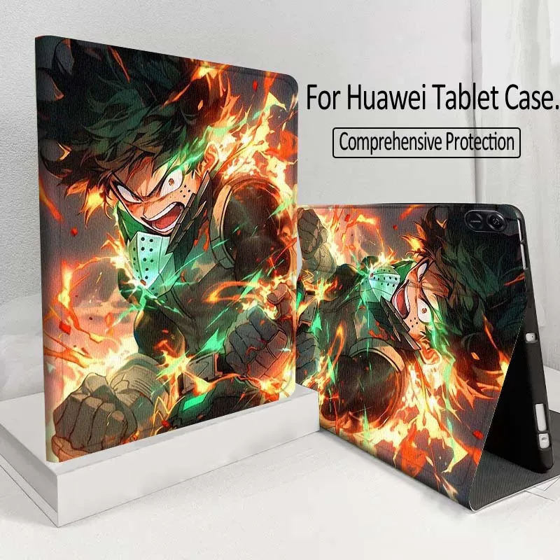 Dark My H-Heroes A-Academia For Huawei MatePad M5 T5 SE 11 Pro Honor Tab 5 V7 V8 X9 GT 10.1 10.8 Inch Tablet Case