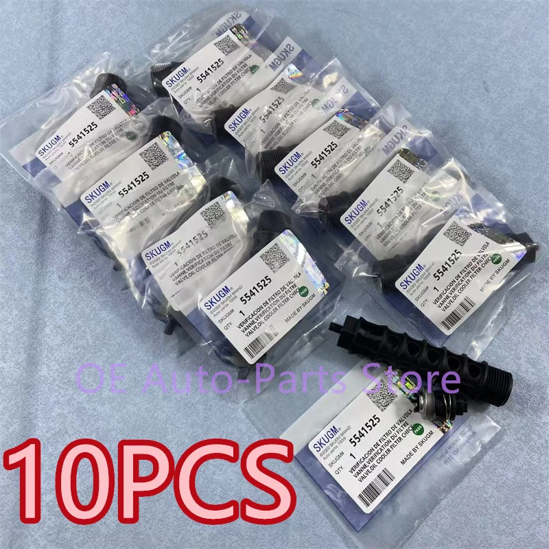 *Car 10PC Engine Oil Cooler Filter One Way Valve 5541525 93186324 For Chevrolet Cruze Aveo Trax Sonic Vauxhall Opel Astra Zafira