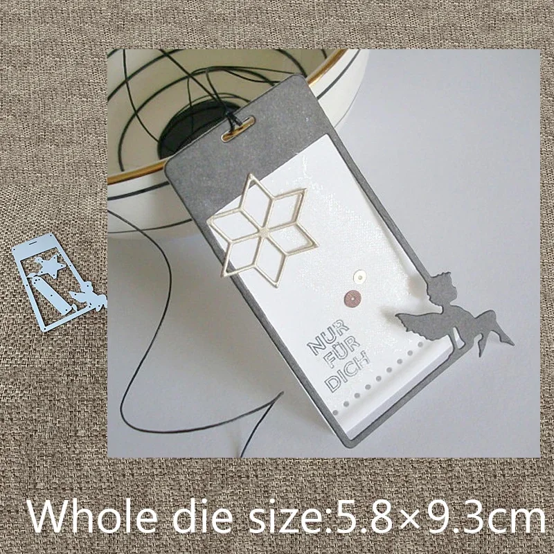 

XLDesign Craft Metal Cutting Die cut dies angel star tag label decoration scrapbook Album Paper Card Craft Embossing die cuts