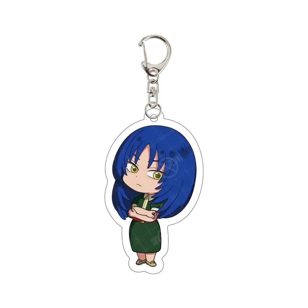 Anime Goodbye Lara Acrylic 6cm key chain Figure Sayonara Lara Model Plate Desk Decoration Mari, Luca Grace Cosplay Toy Gift