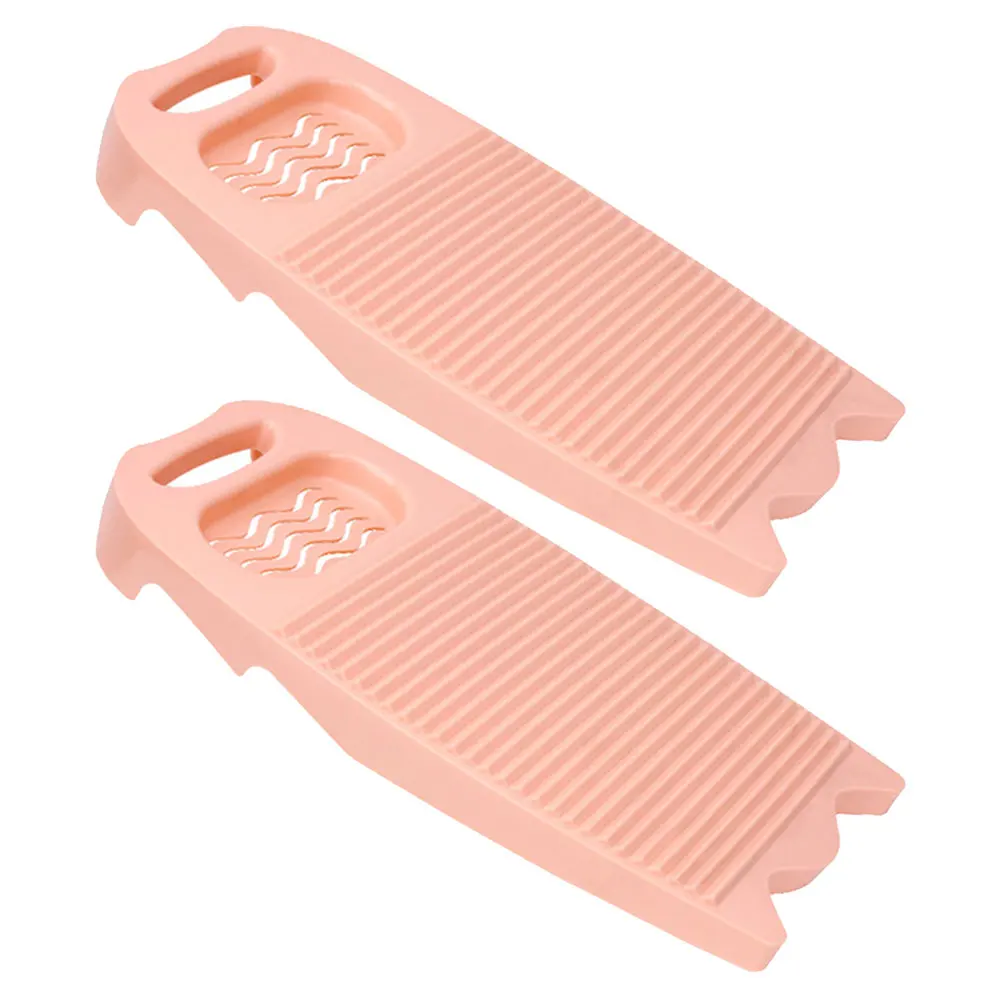 

2Pcs Thickened Large Plastic Washboard for Cleaning Clothes Underwear NonSlip Bathroom Essentials Laundry Household