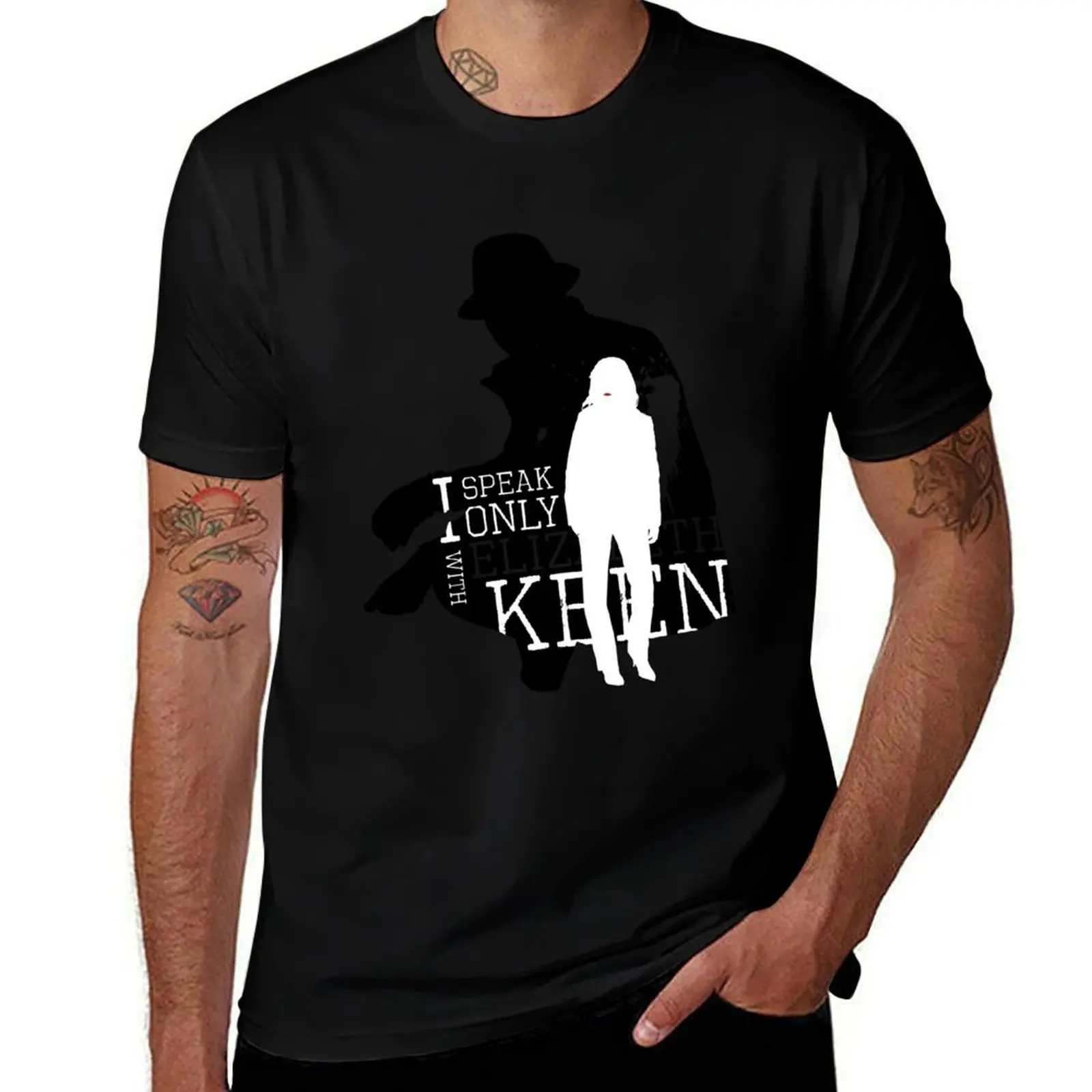 Lizzie Only I With Speak T-Shirt Trendy Casual Short Sleeve Shirt