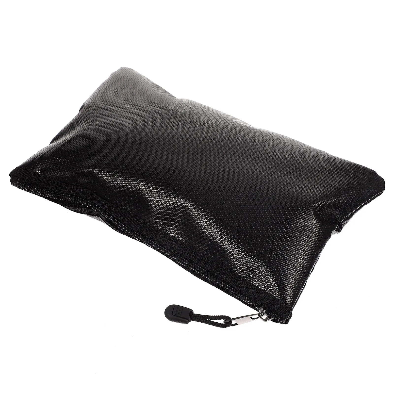 Fireproof Document Pouch Premium Fire Resistant Waterproof Safe File Bag for Important Papers Passports Cash Id Cards Travel