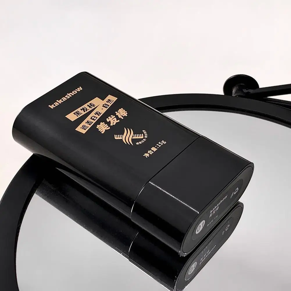 

Моющийся карандаш-краска для волос с расческой: черный, коричневый, кофейный. Стойкое временное окрашивание, закрашивание седины, карандаш для линии роста волос.