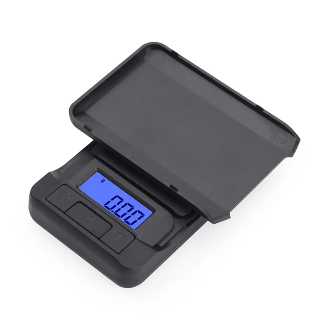 200gx0.01g/500gx0.1g Electronic Jewelry Gram Scale Precision LCD Digital Scale kitchen Scale Jewelry Gold Balance Pocket Scale