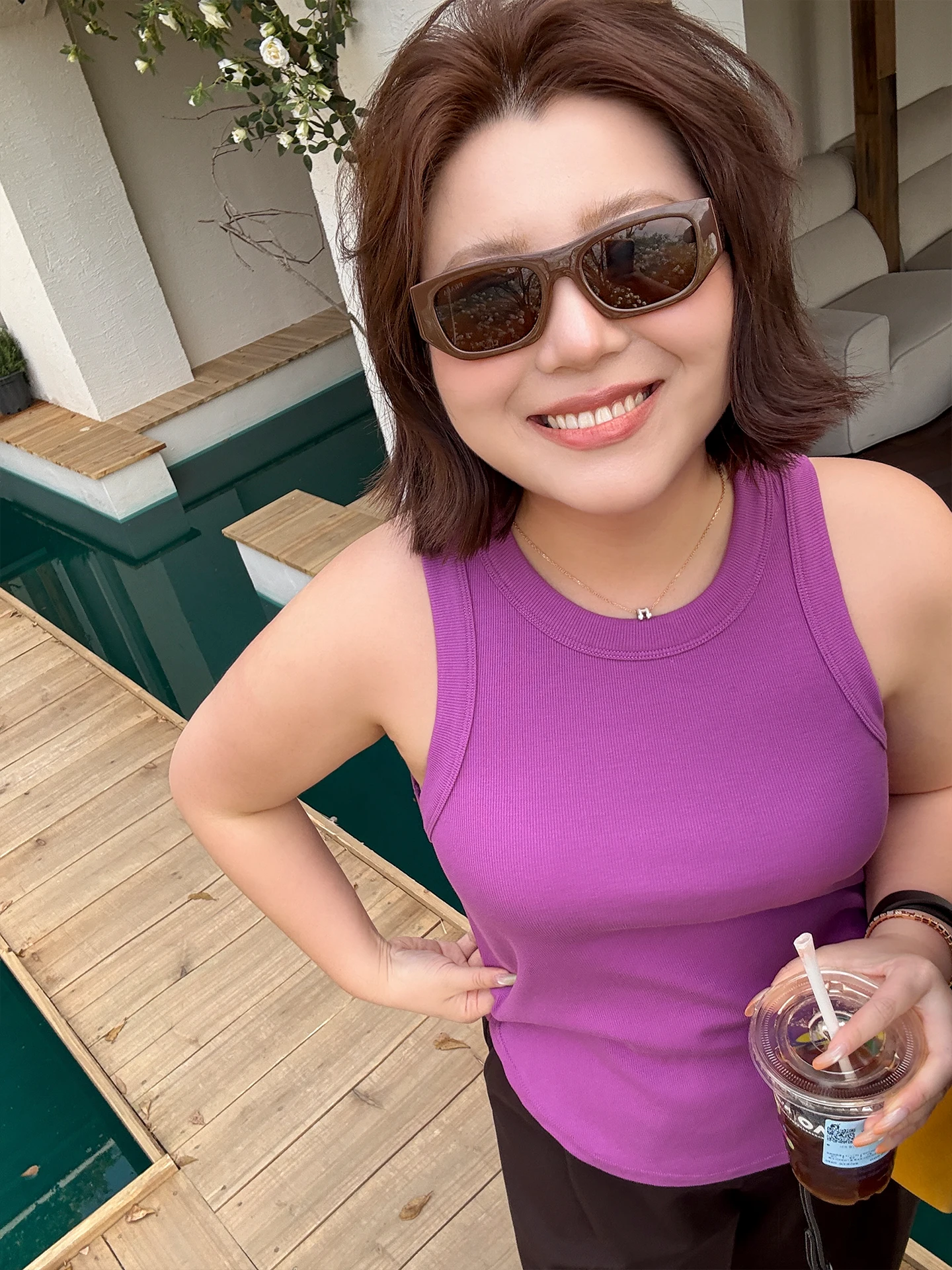 

Elastic Comfortable Sleeveless Vest by Wooden Ideal for plus Size Women Spring Summer Versatile Tank Top Minimalist Style Cot...