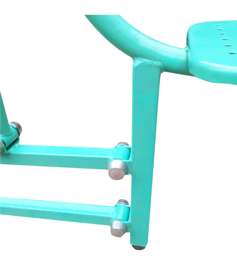 Outdoor fitness path facilities and equipment Deluxe double sit and push trainer