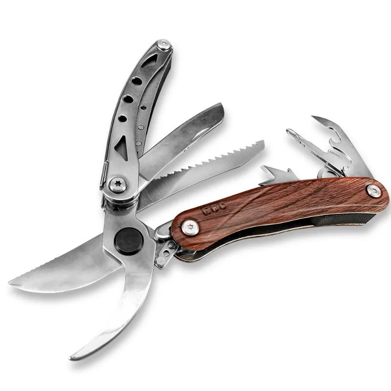 New Stainless Steel Multi functional Gardening Tree Branch Trimming Scissors Outdoor Multi purpose Garden Scissors