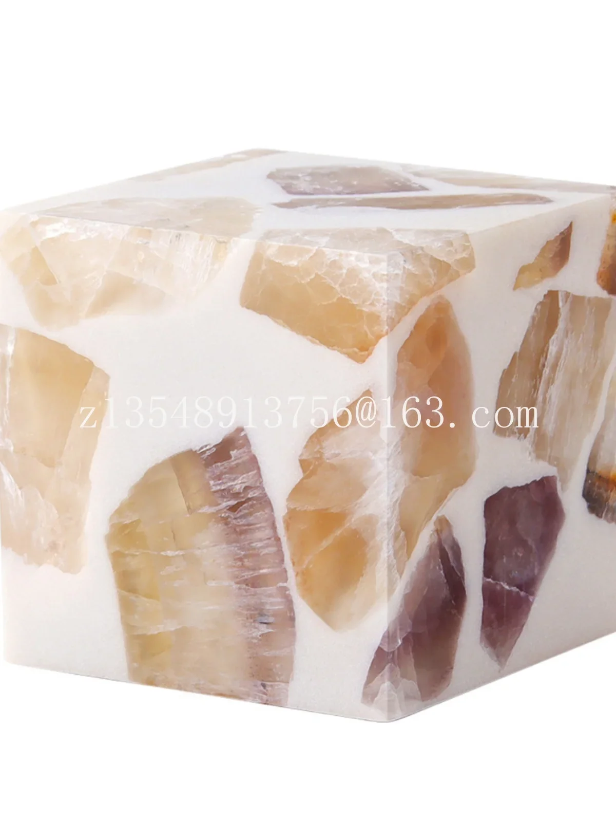 

Handmade Creative Sleep Light Luxury Jewelry Bedhead Atmosphere Light Decoration Gift LED Crystal Mineral Night Light