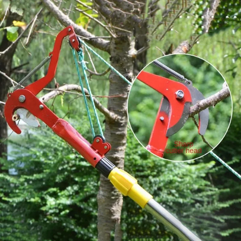 Telescopic Scissors Fruit Picker High-altitude Cutting Branches Pruning Branches Gardening Tools and Equipment