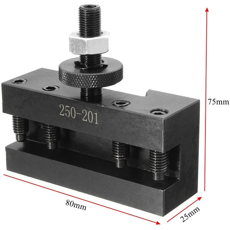 Imagem -06 - Ferramenta de Torno Cnc de Troca Rápida Suporte para Ferramentas de Tornos 250 201 250 202 Pcs